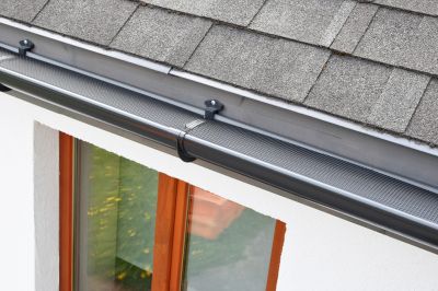 Residential Gutter Cover Installation
